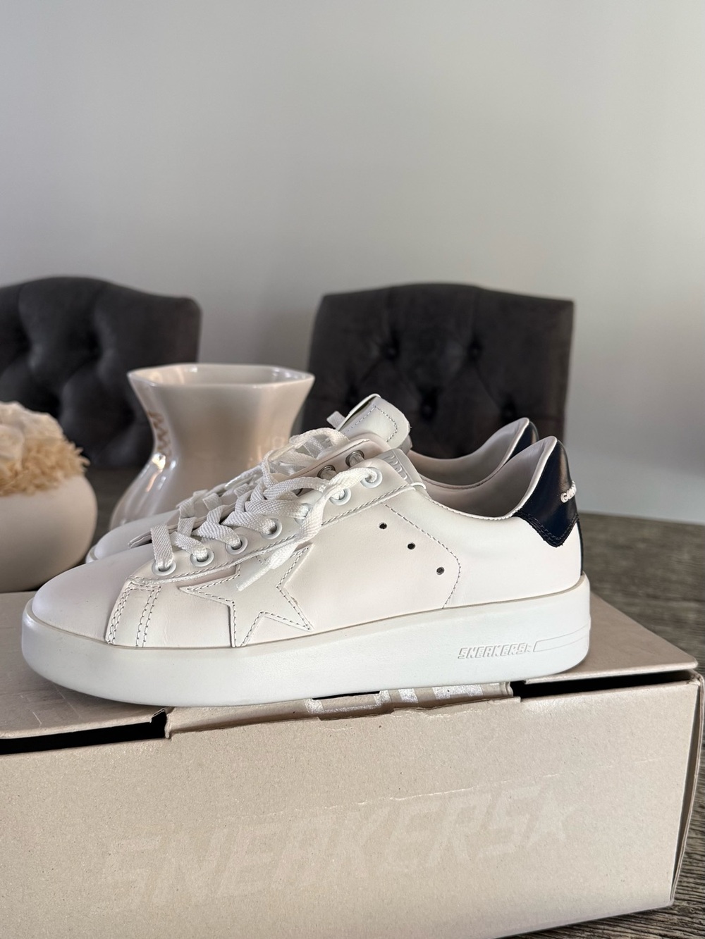 Golden Goose White Sneakers